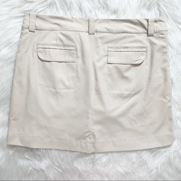 SOLD-Nike Golf Khaki Dri Fit Skort - Picture 4 of 7